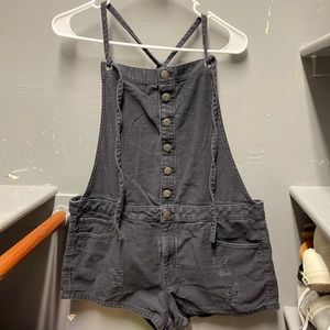 american eagle overall romper